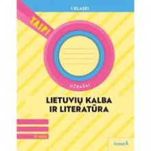 TAIP Lietuvių kalba ir literatūra. Užrašai. 1 klasė, 3 dalis atnaujinta