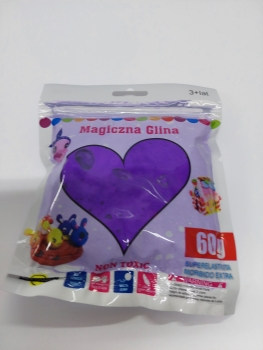 Magiškas modelinas violetinės sp.60g