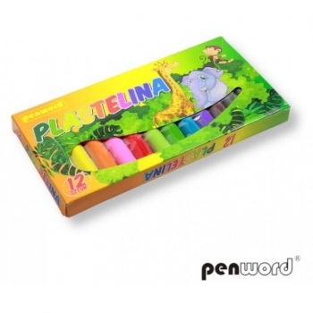 Plastilinas 12sp. PENWORD