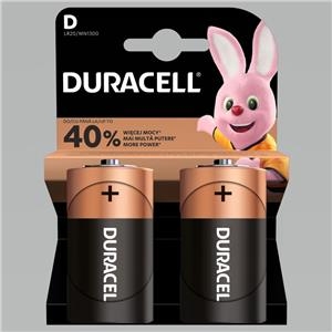 Baterija DURACELL D, LR20 1vnt,