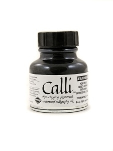 Rašalas kaligrafijai Daler-Rowney Calli 29.5 ml Jet Black India