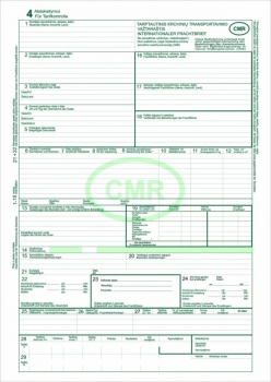 CMR 4 egz. 30vnt komplektas