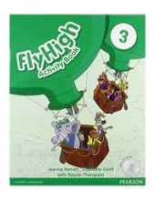 Anglų kalbos pratybos+diskas FLY High activity book 3