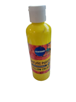 Akrilas geltonos spalvos 120 ml