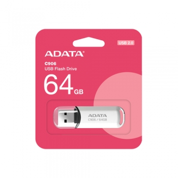 Atminties kortelė ADATA 64GB USB 2.0 baltos spalvos