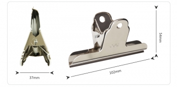 Klipsas dokumentams didelis 102mm. 3vnt, DELI