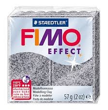 Modeliavimo masė Fimo EFFECT, 56g, marmuro tams. pilka Nr. 803