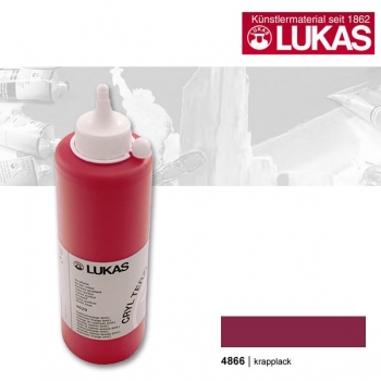 Lukas akrilas 500ml. raudonos sp.