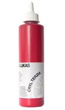 Lukas akrilas 500ml. kadmis raudonas tm.