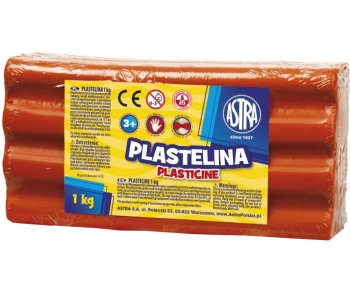 Plastilinas 1kg. raudonas ASTRA