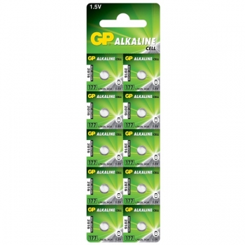 Baterija Alkaline GP 177 (1.5V) AG4, 1 vnt